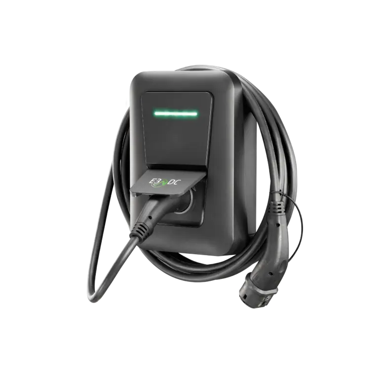 Wallbox efy nicht angeschlagenes Kabel seitlich